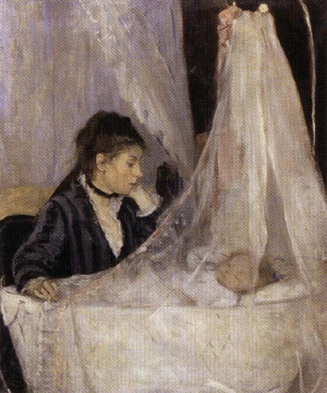 Berthe Morisot The Crib France oil painting art